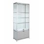 Buy Aluminium Glass Display Cabinet 1200X400X1980mm LM Code 99064