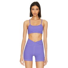 STRUT-THIS The Rocky Bra in Violet Rib | REVOLVE