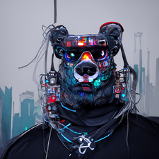 Cyberpunk Animal HD #116 - ThetaDrop