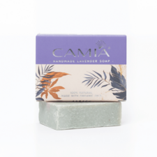 CAMIA Handmade Cold Processed Organic Lavender Soap