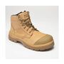 Get A Wide Load 690WZC Composite Safety Toe Zip 6-inch Wheat Work Boot