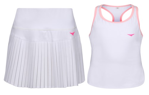 White Tennis Skirt for Girls