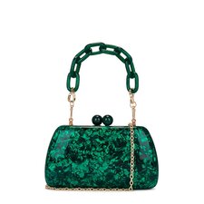 Serpui Josephine Clutch in Green | REVOLVE