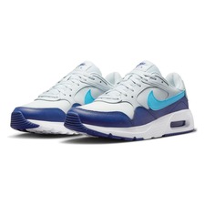 NIKE Air Max SC Sneaker, Main, color, PURE PLATINUM/ BLUE/ WHITE
