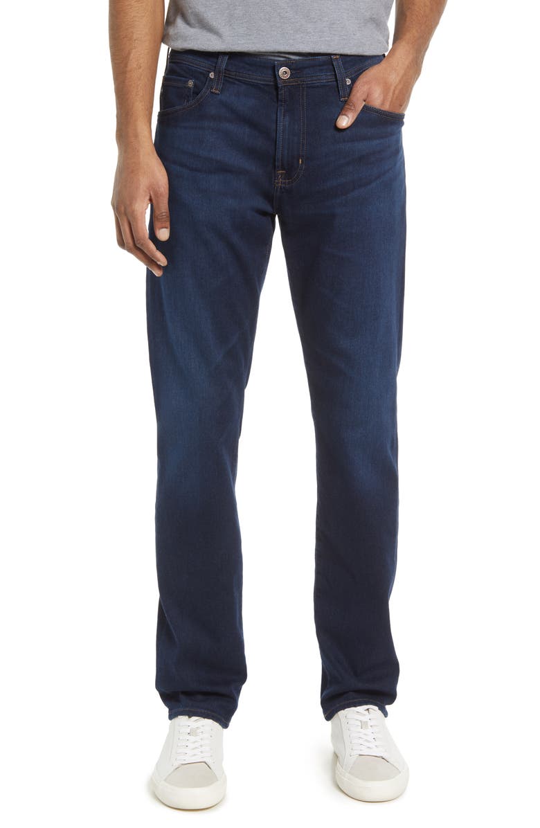 AG Everett Cloud Soft Denim™ Slim Straight Leg Jeans, Main, color, EVERGLADES