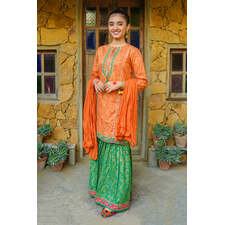 Cotton Printed 3 Pc Suit