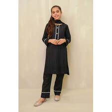 Chickankari Embroidered 3 Pc Suit