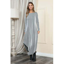 Acting Pro | Stripe Long Sleeve Maxi Dress