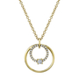 0.11Ct Diamond Circle Necklace