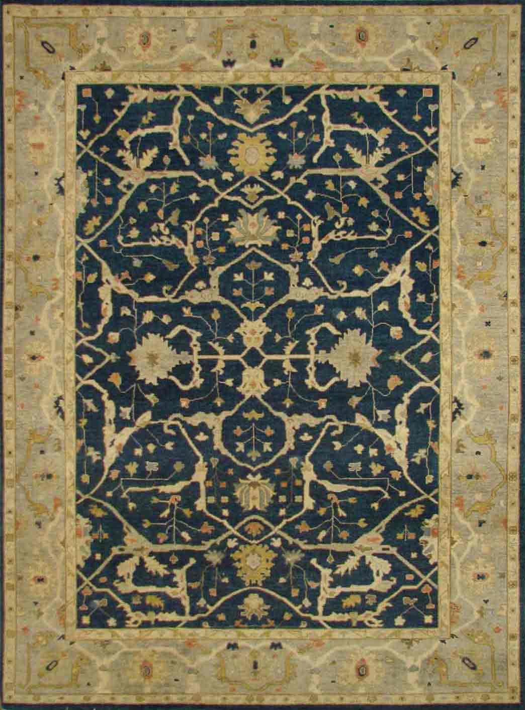 Buy P-KNOT ODR Exclusive Hand Knoted Oushak Rug at Oriental Designer Rugs