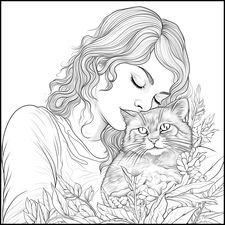 Purrfect Harmony: Cat's Slumber - NFT Showroom