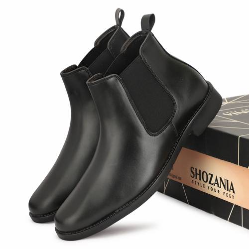 FORMAL CHELSEA BOOTS | BLAC...
