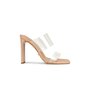 Tony Bianco Fresco Sandal in Clear Vinylite &amp; Skin Nappa | REVOLVE