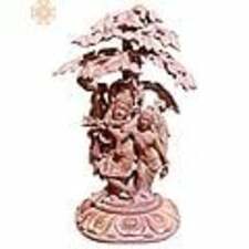 12" Radha Krishna | Pink Serpentine Stone Statue Email Whatsapp Facebook Pinterest Twitter Copy link