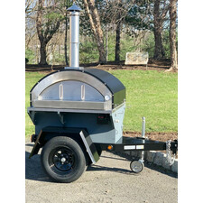 ilFornino Wood Fired Concession Trailer - 7' x 4' with Grande G-Series Oven
