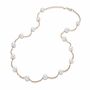 Tin Cup Pearl Necklace