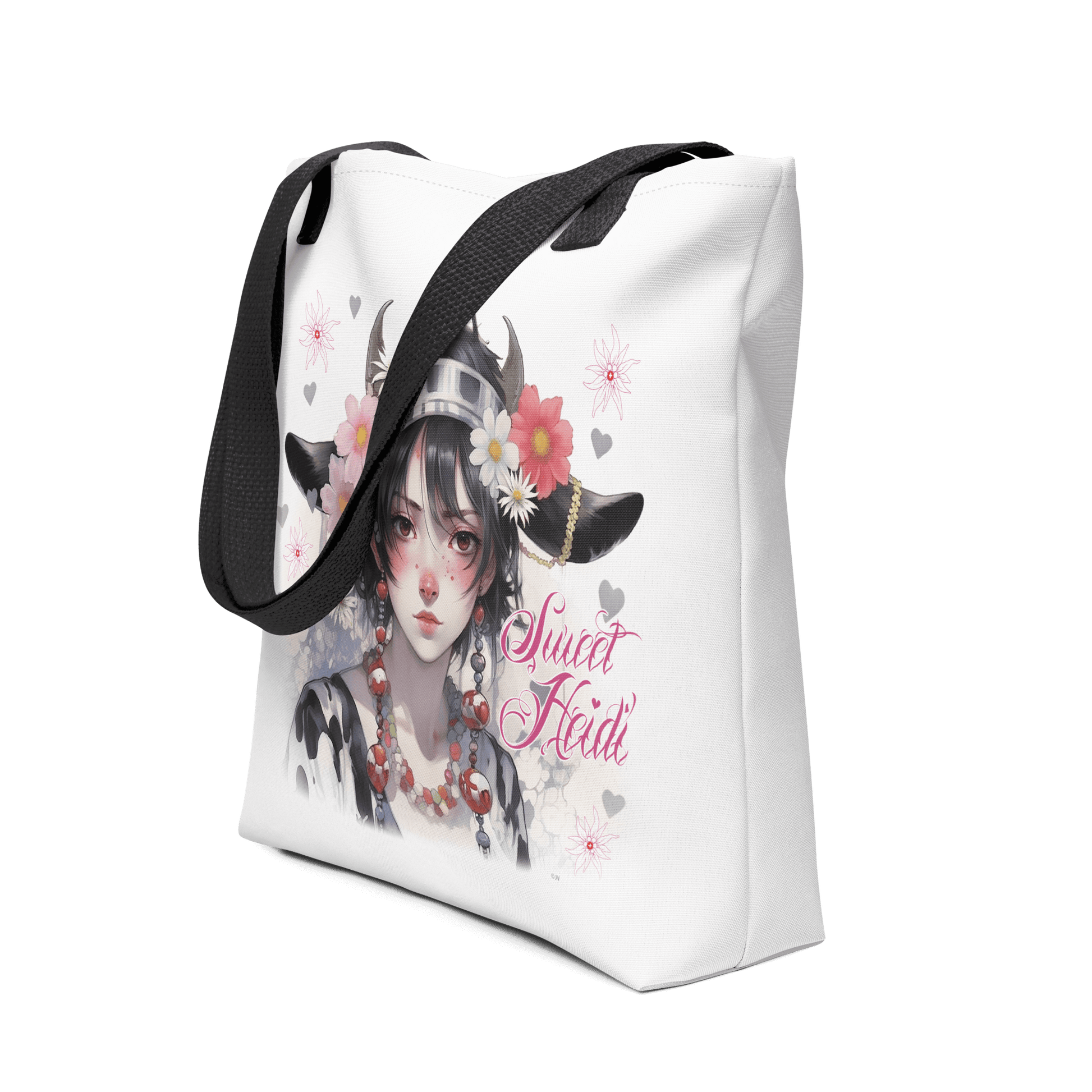 Tote bag Heidi Cow side