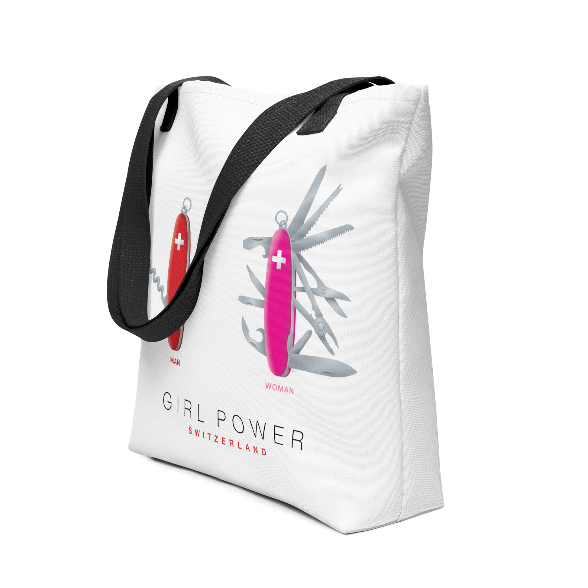 Tote bag Girl Power side