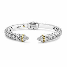 LAGOS Caviar Lux Diamond Cuff Bracelet