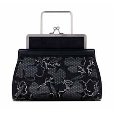 DANA - Navy Floral Crystal Embellished