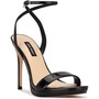 Nine West Loola Ankle Strap Sandal, Main, color, BLACK PATENT