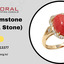 Coral Gemstone (Moonga Stone)