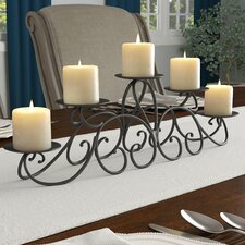 6.5'' H Iron Fireplace Candelabra
