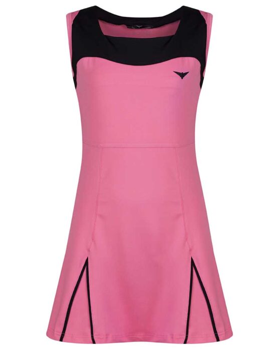Black And Pink Girls A-Line...