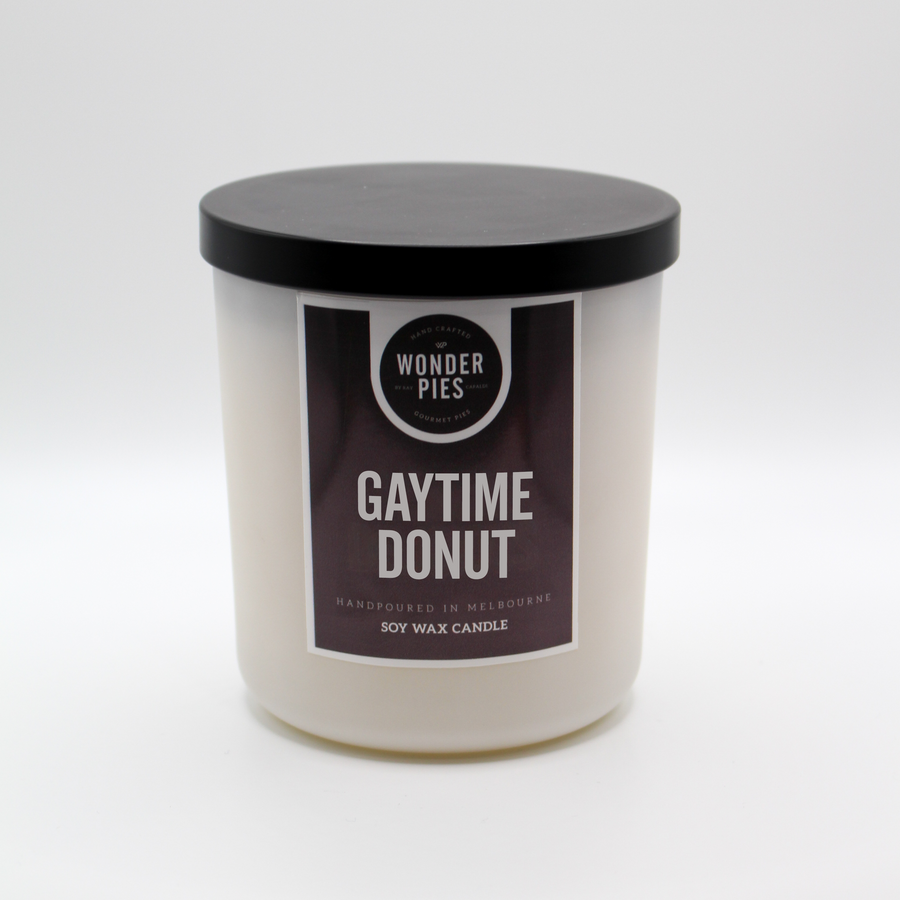 Gaytime Donut Candle
