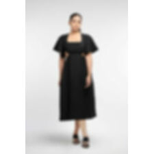 Navya open-back dress