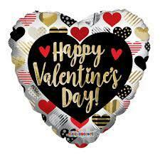 Happy Valentine's Day- Mylar Balloon 18"