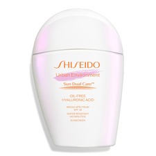 Shiseido Urban Environment Sun Dual Care™ Oil-Free Broad Spectrum SPF 42 Sunscreen, Main, color, NO COLOR