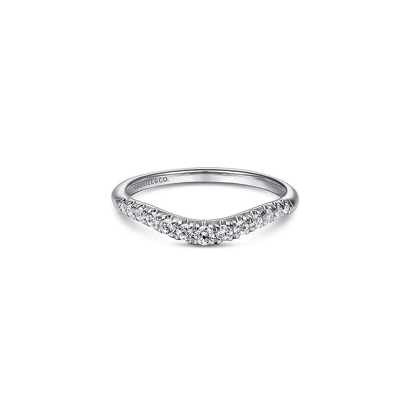 Gabriel Bridal Curved 14K W...