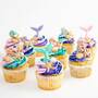 Mermaid Fantasy Cupcakes