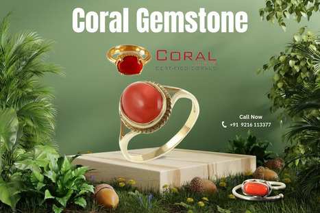 Coral Gemstone (Moonga Stone)