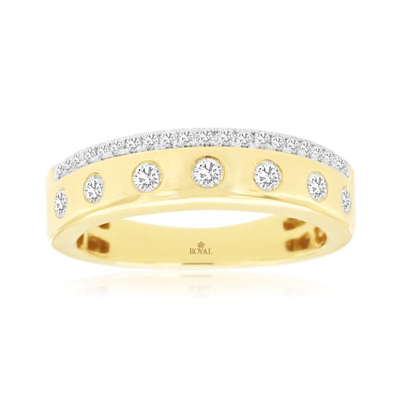 Diamond Wedding Band