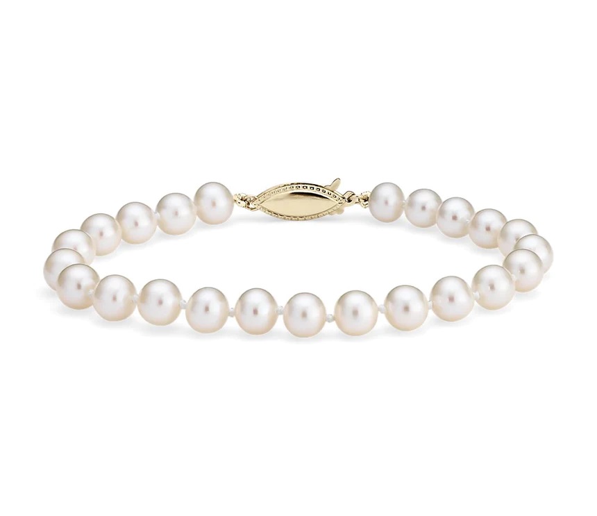 14kt Akoya Pearl Bracelet