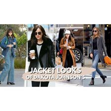 Brunette-Turned-Blondie Dakota Johnson’s Popular Jacket Looks