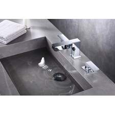 Three Holes Vessel Lavatory Faucet - BRÜDERMAIM Sëgen- Chrome- Lead Free Brass - WaterSense and cUPC Certified - Ceramic Cartridge.