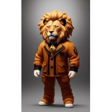 BABY LION -04 | Rare Digital Artwork | MakersPlace