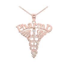 Gold PharmD Pendant