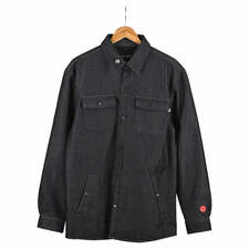 Tech Work Shirt Black Denim