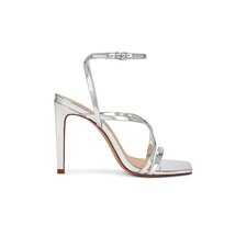 Schutz Bari Sandal in Prata | REVOLVE