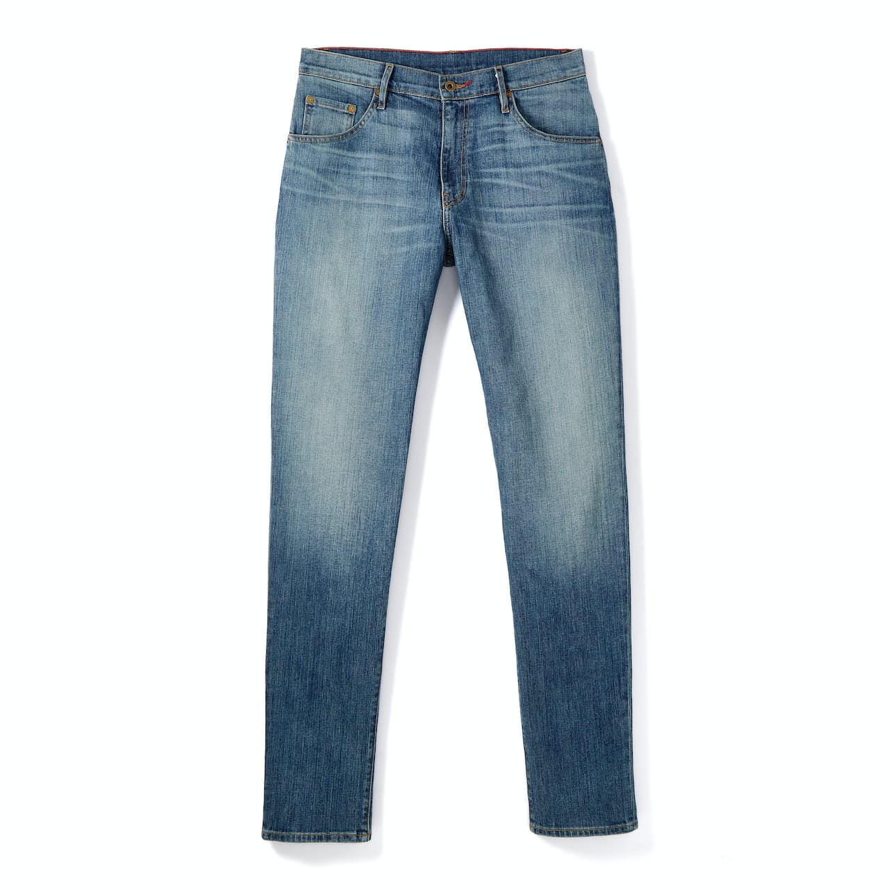 Graham Relaxed Tapered Denim Jeans - Pilot Wash | Stretch 