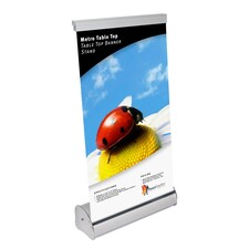 Order Metro Table Top Banner Stand Today and Make a Lasting Impression