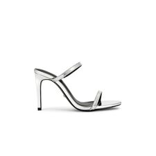 RAYE Nina Heel in Silver | REVOLVE