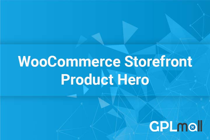 Storefront Product Hero