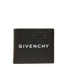Givenchy 4G-Motif Leather Bifold Wallet, Main, color, BLACK