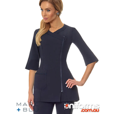 Zip Front LS Tunic - Uniform Super Store