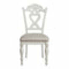 Homelegance Cinderella Chair in Antique White with Grey Rub-Through 1386NW-11C image